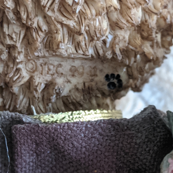 Boyd's Bear 13" Paper Mache-like Bear Angel Figure - Picture 6 of 8